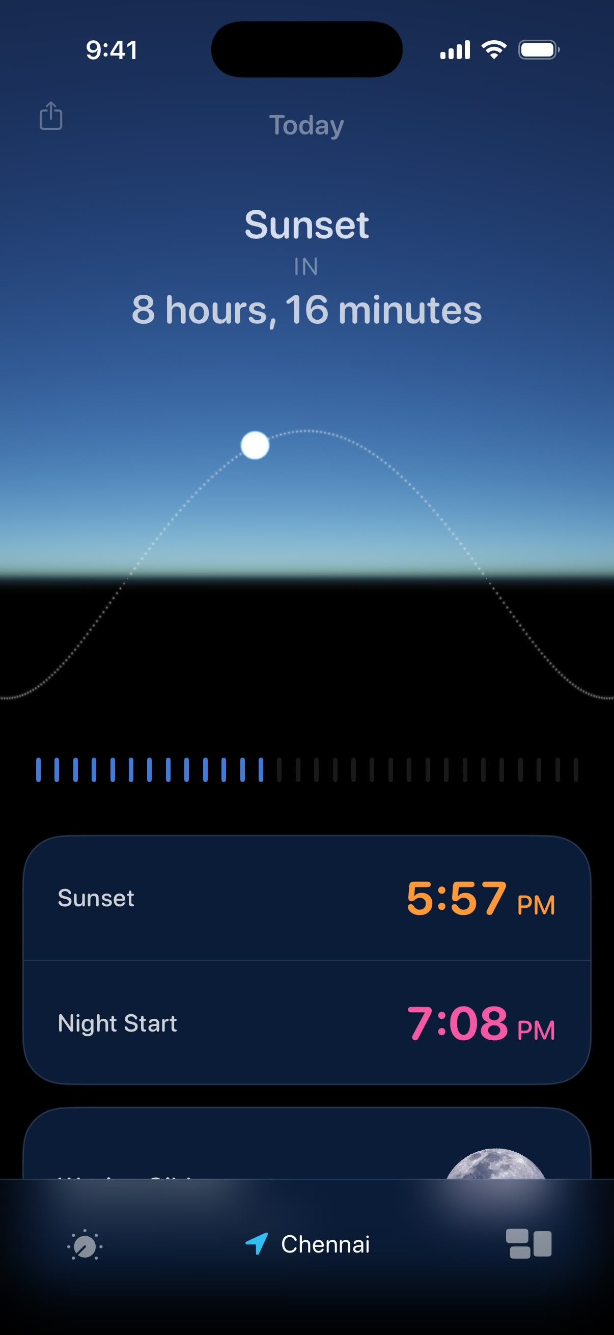 Lumy app interface before redesign